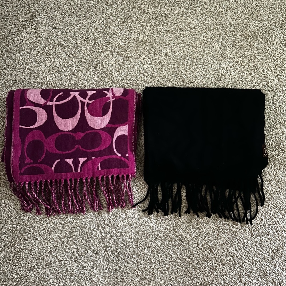 COACH Cashmere & Merino Wool Scarfs